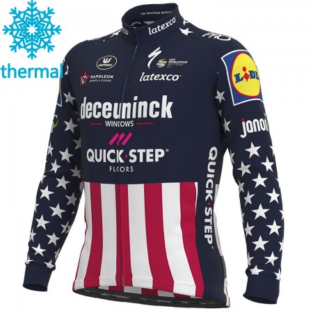 Cykeltrøje Vinter 2021 Deceuninck-Quick-Step N004